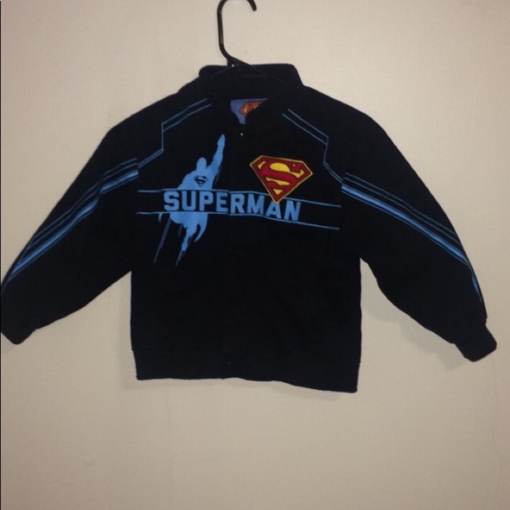 Super cute Superman Jean jacket